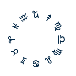 kleiner tierkreis website logo türkis
